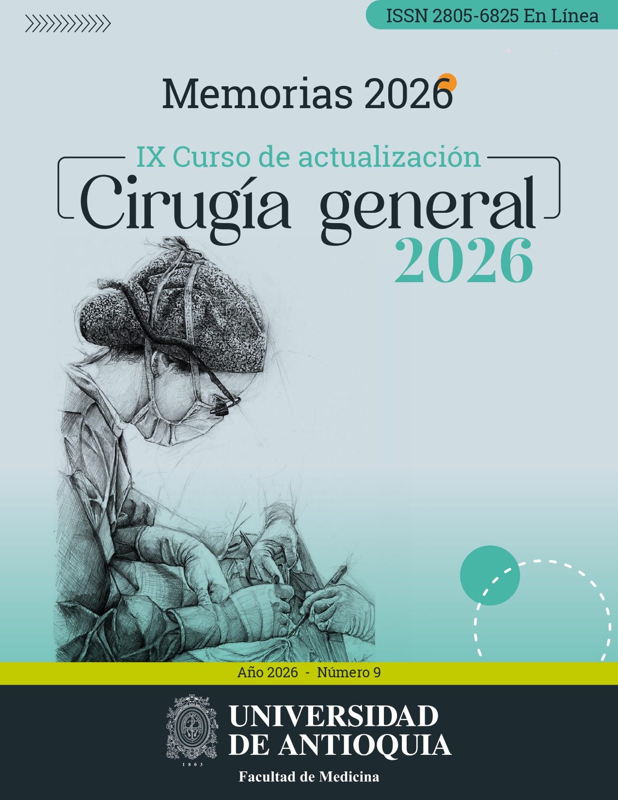 					Ver Vol. 9 (2026): Cohorte IX Curso de Actualización en Cirugía General
				
