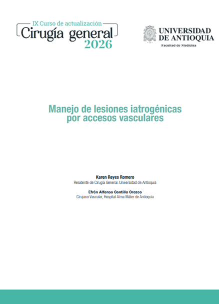 Manejo de lesiones iatrogénicas por accesos vasculares
