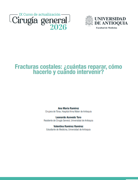 Fracturas costales: ¿cuántas reparar, cómo hacerlo y cuándo intervenir?