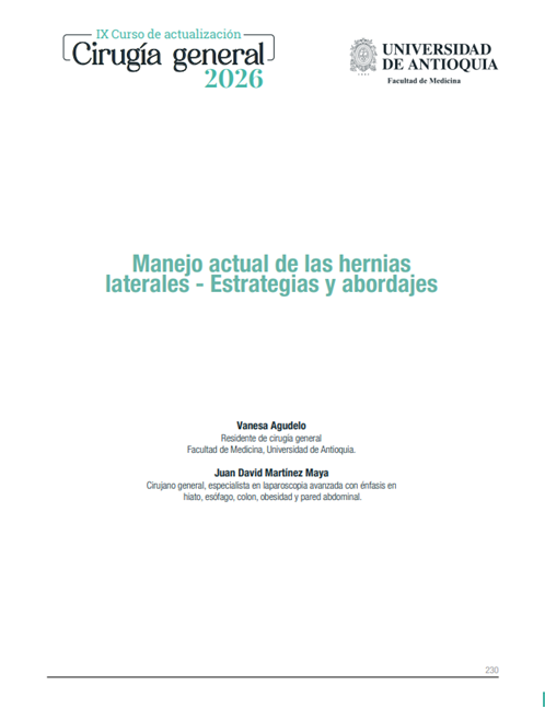 Manejo actual de las hernias laterales - Estrategias y abordajes