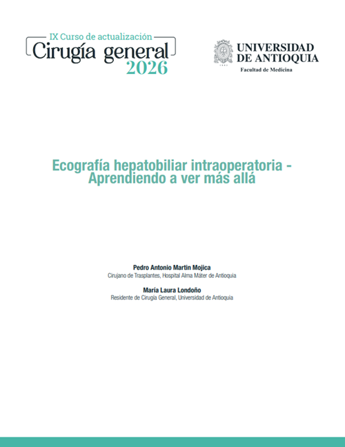 Ecografía hepatobiliar intraoperatoria - Aprendiendo a ver más allá