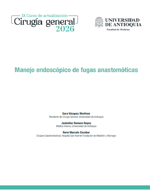 Manejo endoscópico de fugas anastomóticas