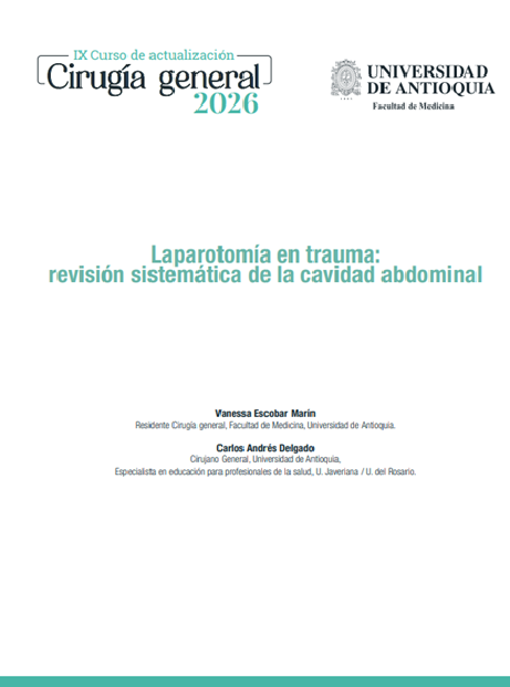 Laparotomía en trauma: revisión sistemática de la cavidad abdominal