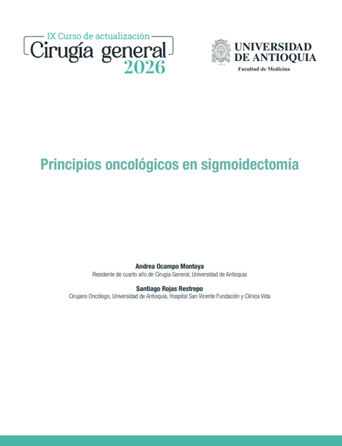 Principios oncológicos en sigmoidectomía