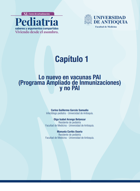 Lo nuevo en vacunas PAI (Programa Ampliado de Inmunizaciones) y no PAI