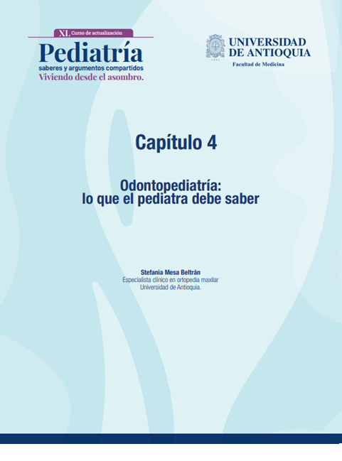Odontopediatría: lo que el pediatra debe saber