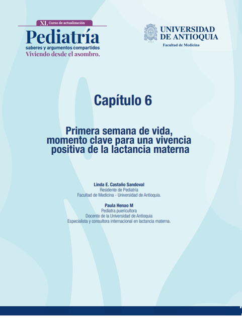 Primera semana de vida, momento clave para una vivencia  positiva de la lactancia materna