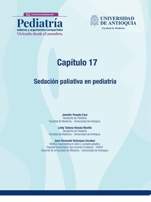 Sedación paliativa en pediatría