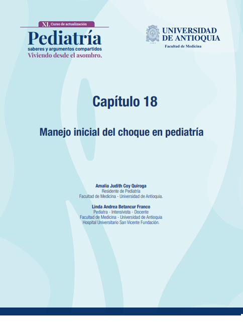 Manejo inicial del choque en pediatría