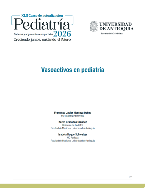 Vasoactivos en pediatría
