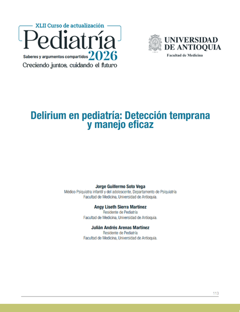 Delirium en pediatría: Detección temprana y manejo eficaz