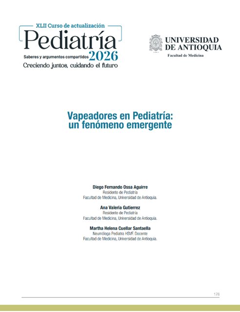 Vapeadores en pediatría: un fenómeno emergente