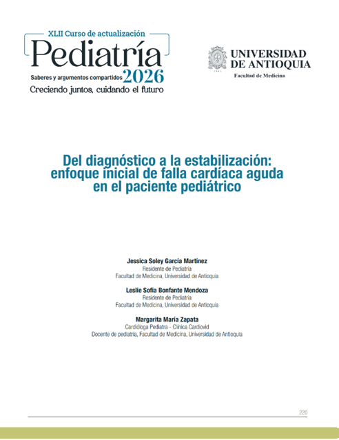Del diagnóstico a la estabilización: enfoque inicial de falla cardíaca aguda en el paciente pediátrico