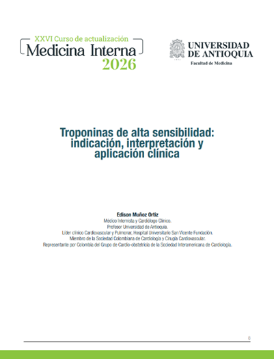 Troponinas de alta sensibilidad: indicación, interpretación y aplicación clínica