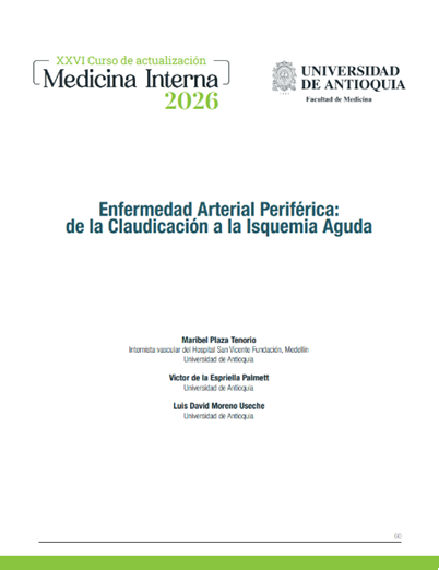 Enfermedad Arterial Periférica: de la Claudicación a la Isquemia Aguda