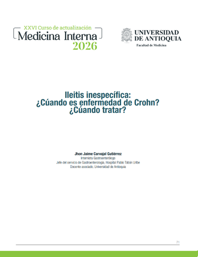 Ileitis inespecífica: ¿Cúando es enfermedad de Crohn? ¿Cúando tratar?