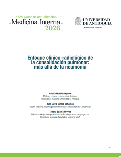 Enfoque clínico-radiológico de  la consolidación pulmonar: más allá de la neumonía