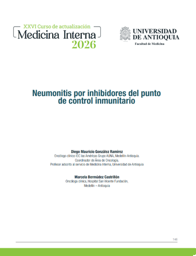 Neumonitis por inhibidores del punto de control inmunitario