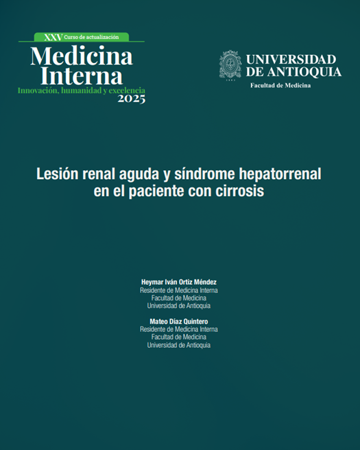 Lesión renal aguda y síndrome hepatorrenal en el paciente con cirrosis