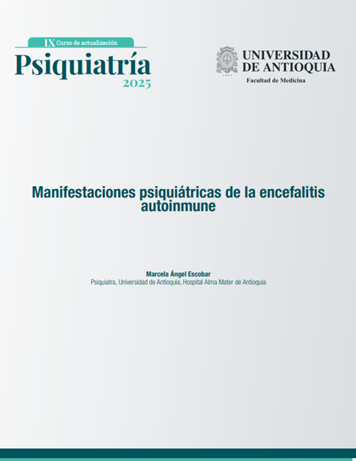 Manifestaciones psiquiátricas de la encefalitis autoinmune
